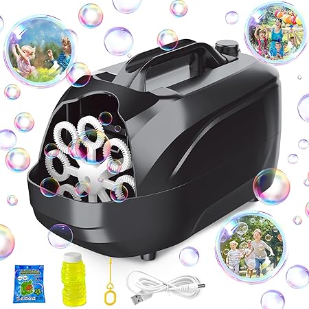 Macchina Spara Bolle Di Sapone Elettrica - Serbatoio 0.5L, Autonomia 3 Ore - Foto 5