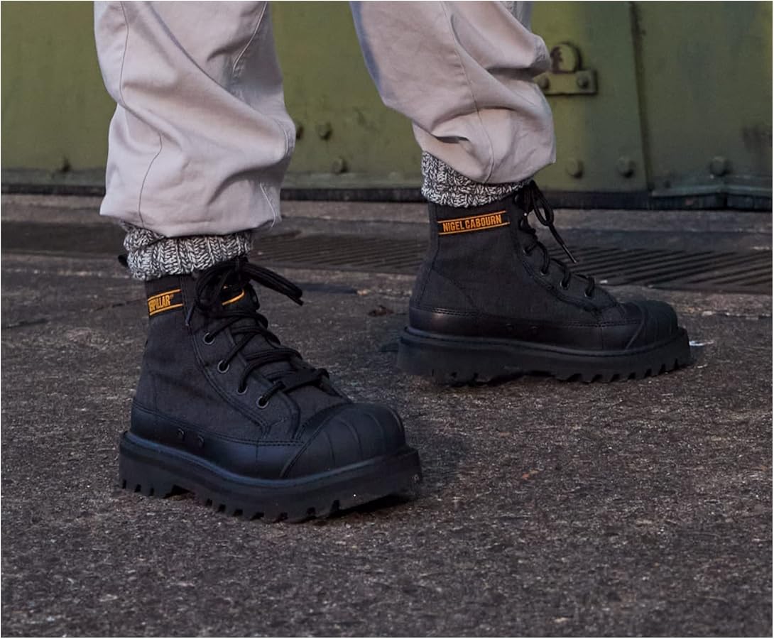 Amazon.com | CAT Footwear Omaha Fashion Boot, Unisex Black, 12 US