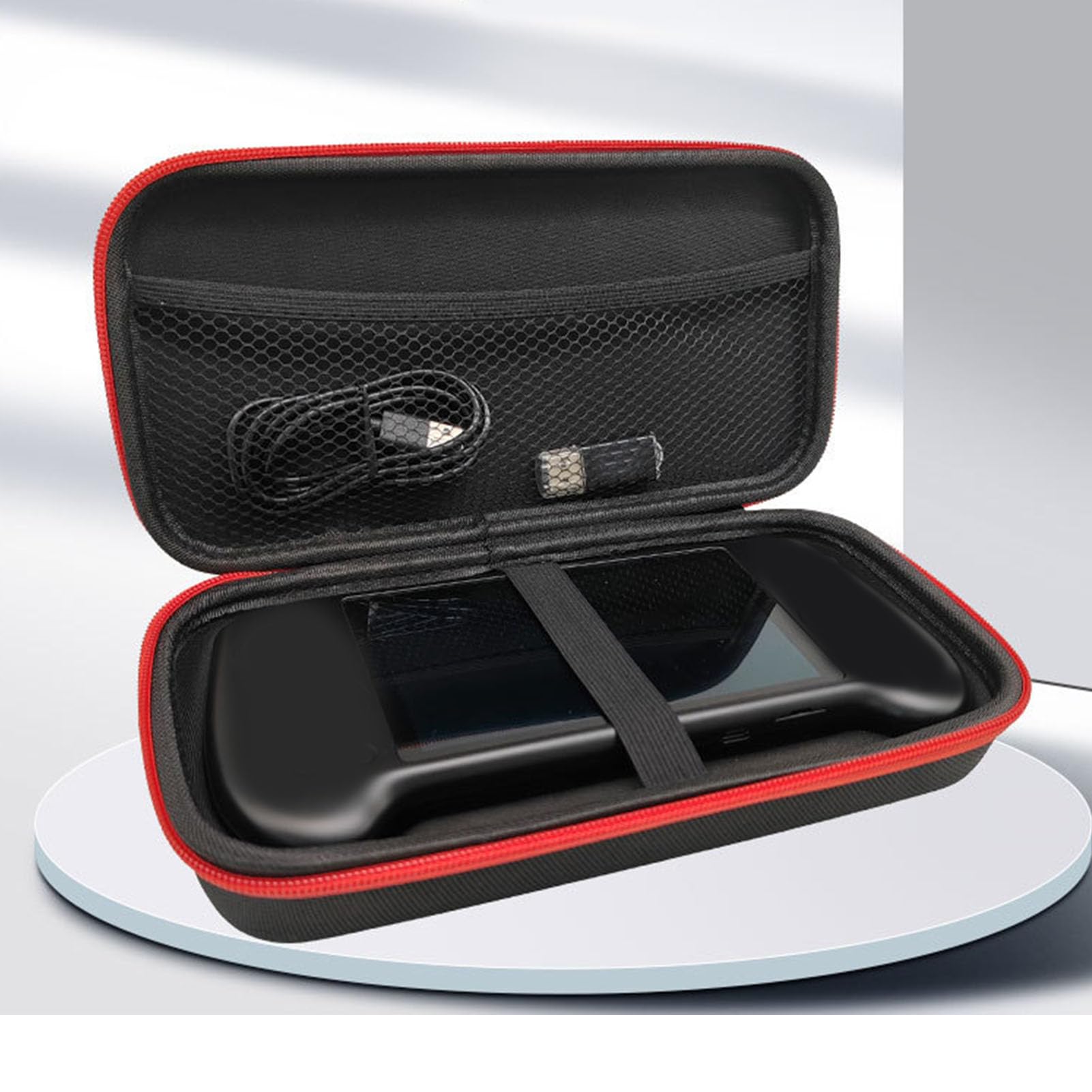 RG556 RG557 Handheld Console Travel z Wygodnym Uchwytem, ​​przenośna Twarda Torba do Przenoszenia do Gry, materiał Nylonowy