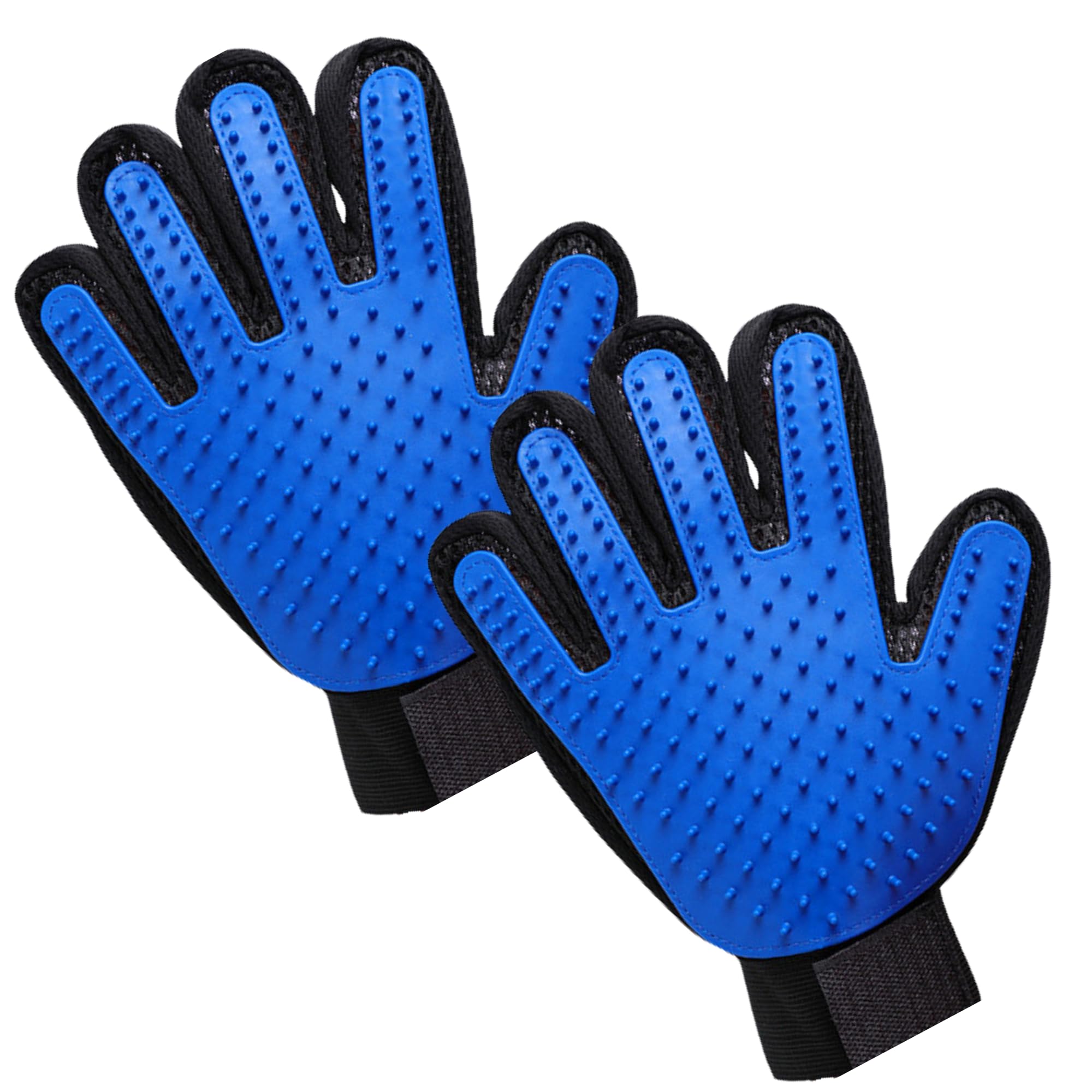 Abaiva 2 Guante Quitapelos Mascota - Guante de Cepillado para Mascotas - 2 Guantes Quita pelos Mano Derecha - Quitapelos Mascota - Guante Pelo Gato - Quitapelos Gato - Quita Pelos Perro