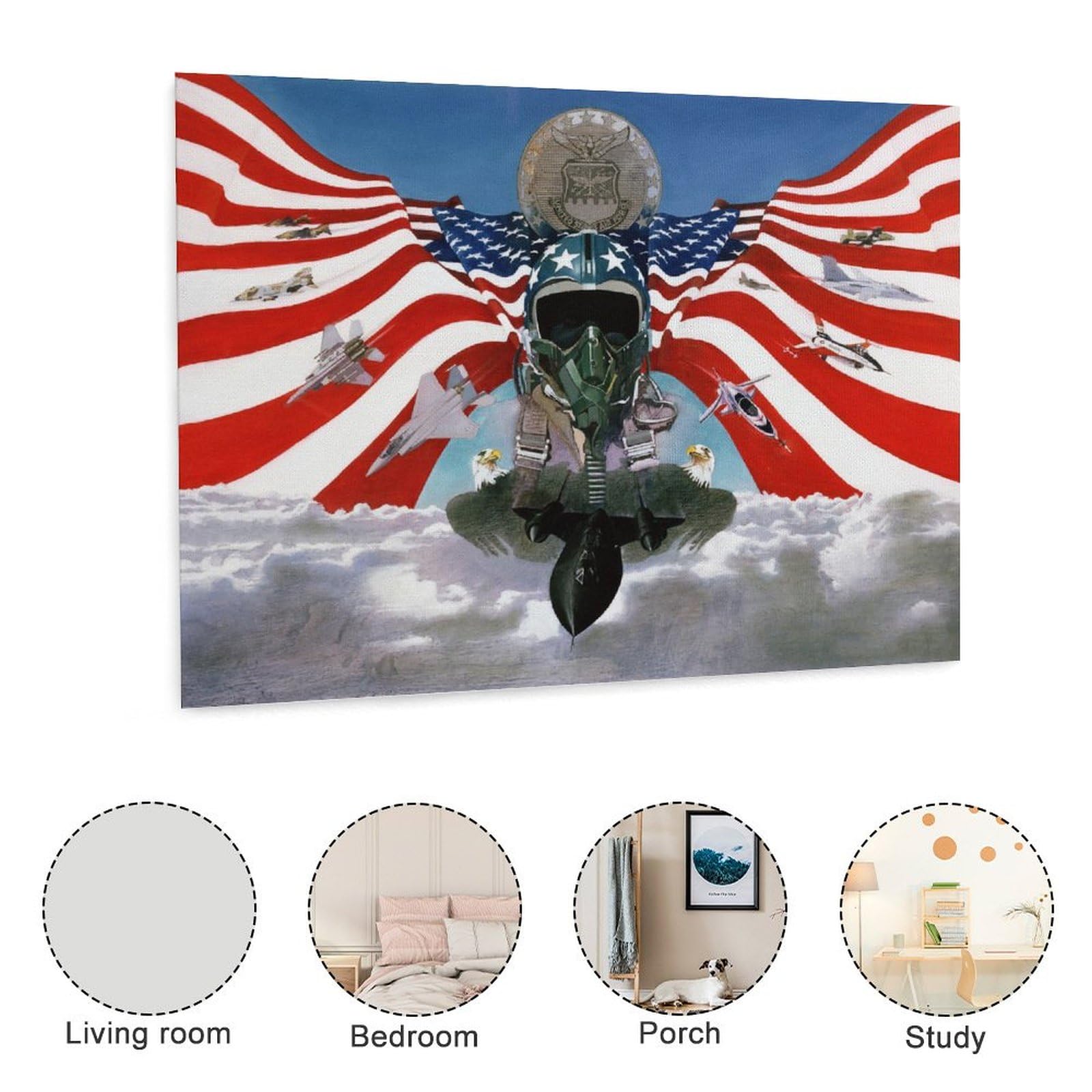 限界値下げ！アメリカ製ヴィンテージ絵画 本日中に引き取り可能な方を