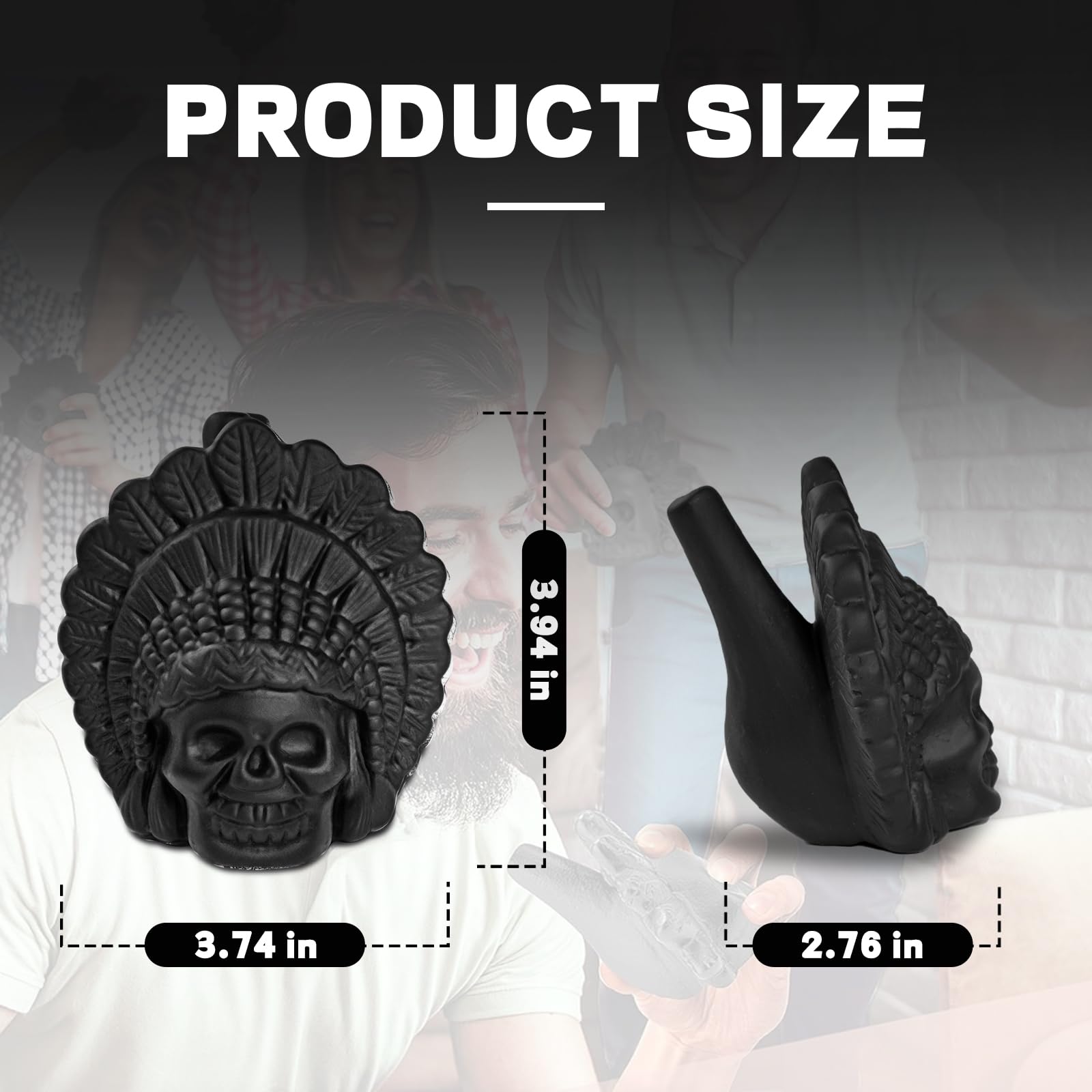 Amazon.com: Mulucky Aztec Death Whistle, Skull Design, 125+