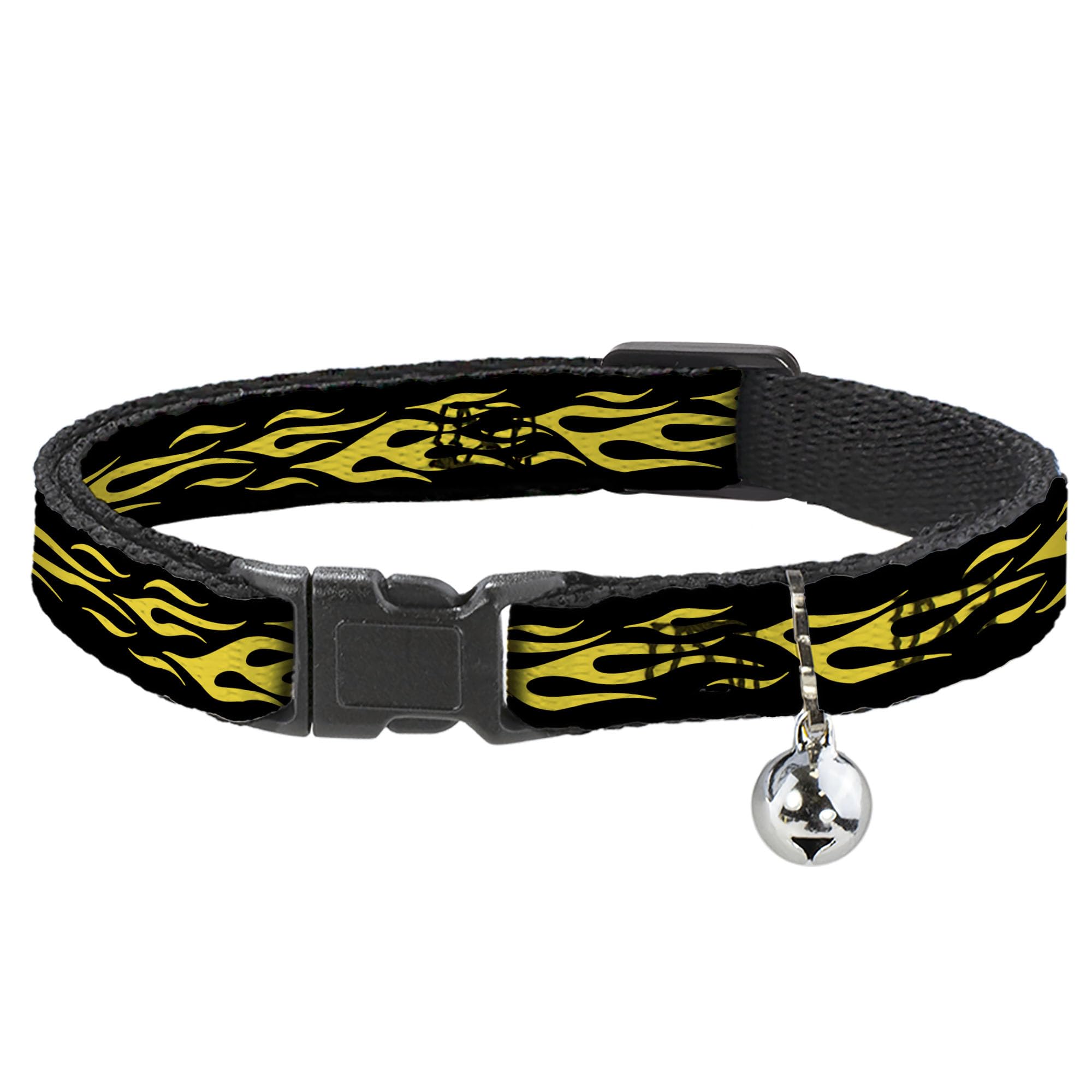 Collar para Gato con cierre anticaídas Buckle-Down NM ajustable de cinta resistente mediana