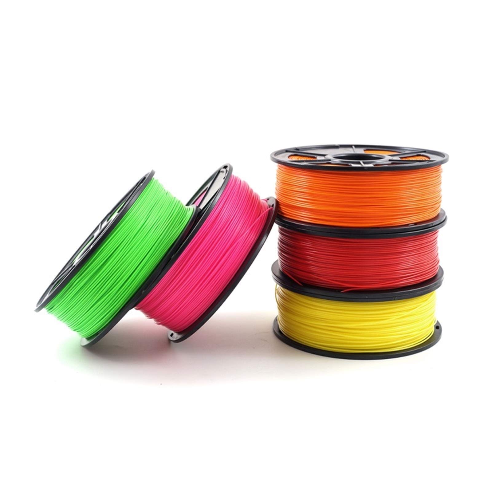 Filament do drukarki 3D, filament do drukowania 3D Filament do drukarki 3D ABS 1,75 mm 1 kg/2,2 funta Tworzywo ABS Materiał eksploatacyjny do drukarki 3D i filamentu ABS długopisu 3D (kolor: biały)