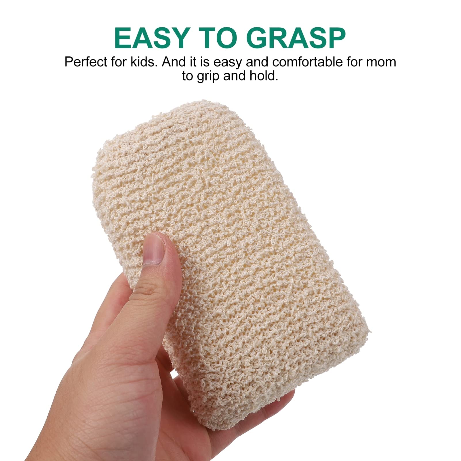 minkissy 12piezas Esponjas De Baño Exfoliantes Para Niño Niña De Esponjas De Suaves y Naturales Para Baño Relajante y Limpieza Efectiva