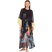 Swimsuit Cover-Up for Women | Open-Front Belted Long Kimono Cover-Ups | Beachwear