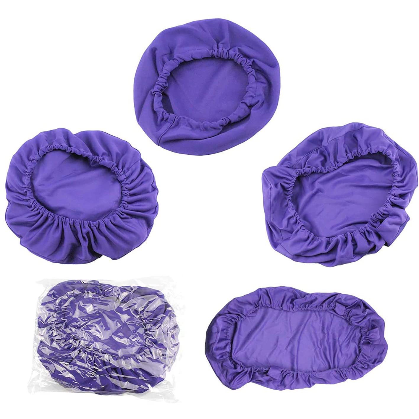 ORILAO 4pcs/Set Dental Chair Cover Unit Washable Dustproof Dentist Stool Seat Backrest Pillow Cover Protector