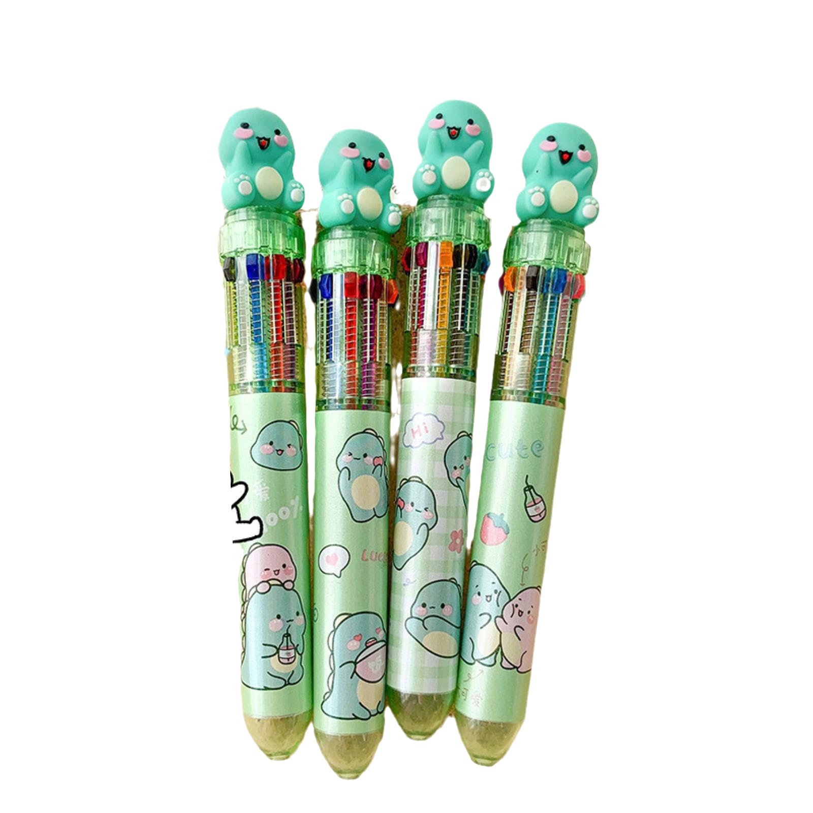 Amazon.co.jp: joyxiwa 2本 細字 0.5mm 漫画 10色 ボールペン プッシュ