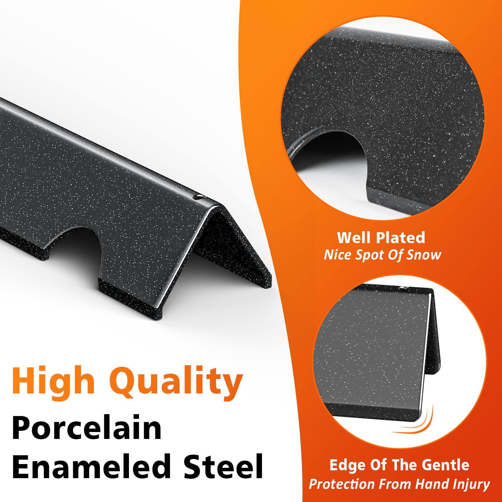 Flavorizer Bars für Weber Genesis II 300 Serie, Genesis II E310, E315, E335 (2017 und neuer) Gasgrills, Ersatz für Weber 66032
