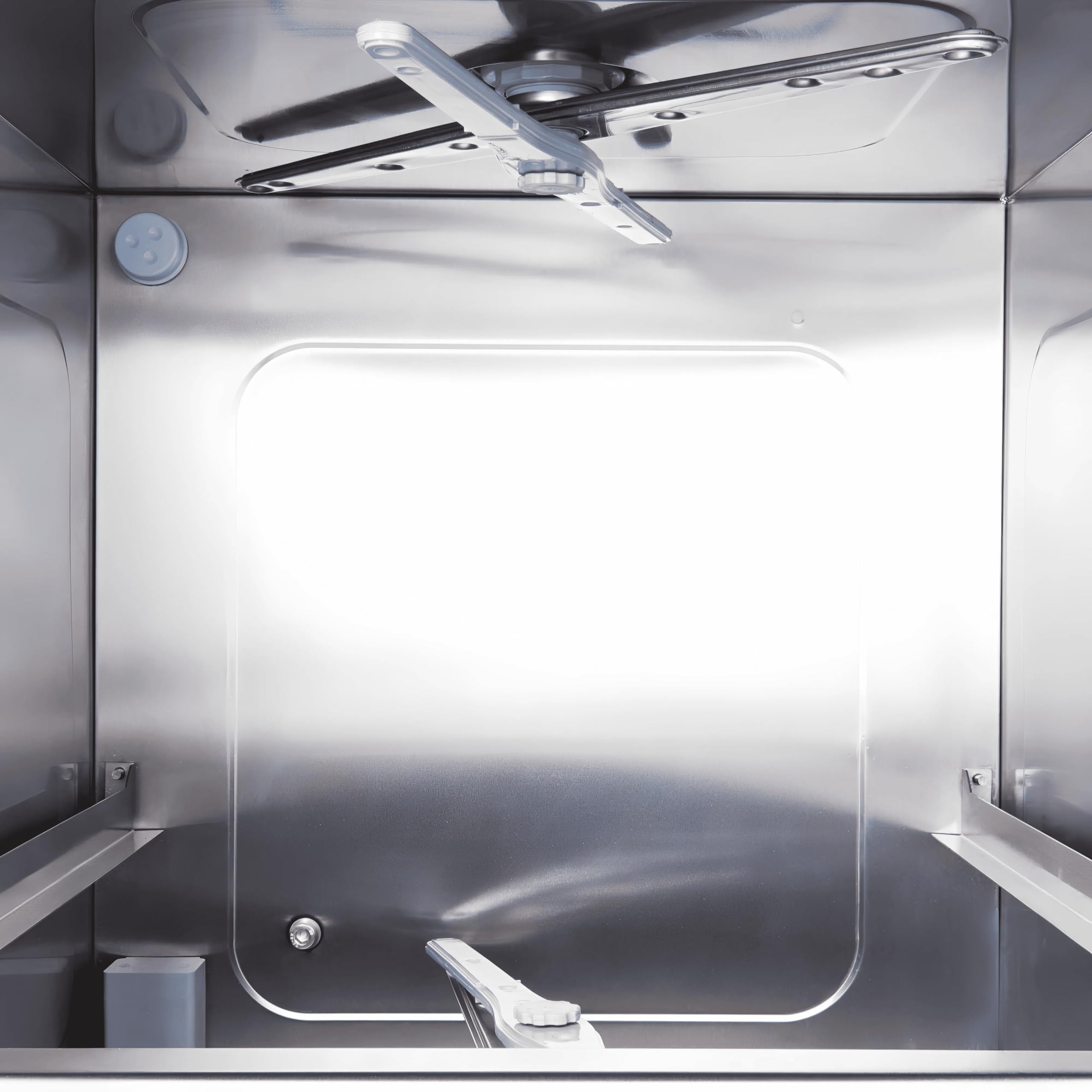 Lavastoviglie Professionale WORLDMAI 50x50 con Pompa di Scarico, Dosatore Brillantante e Detergente. Macchina Lavapiatti per Ristorante, Bar e Horeca. - MADE IN EUROPE
