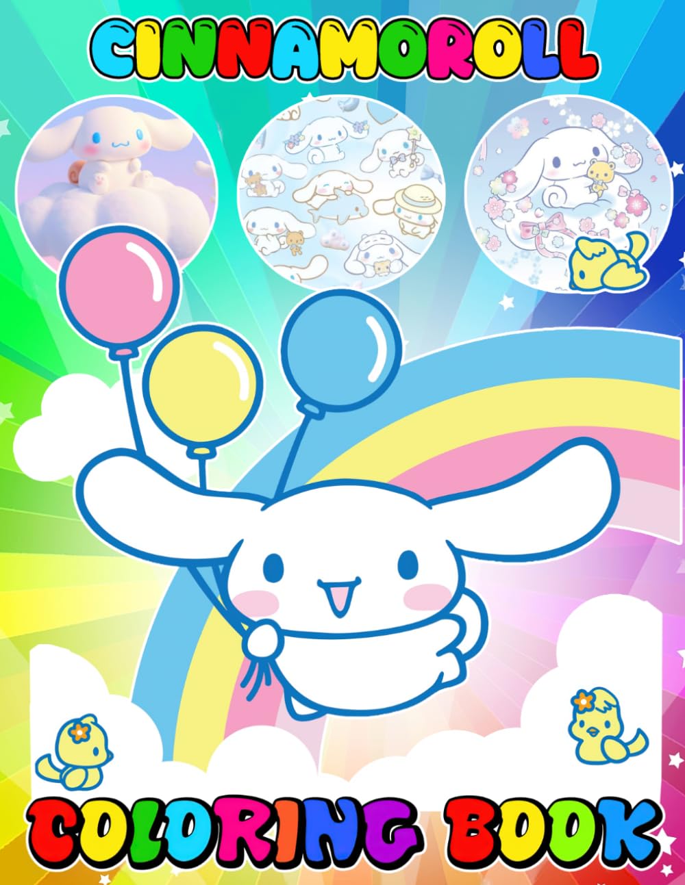 The Coloring Book: Cute, Easy, Bold Coloring Pages for Relaxation & Fun Easy Coloring Pages