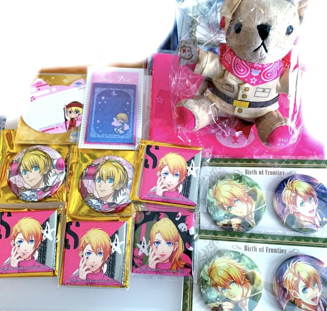 Amazon.co.jp: うたプリ 来栖翔 缶バッジ くまプリ スタツア