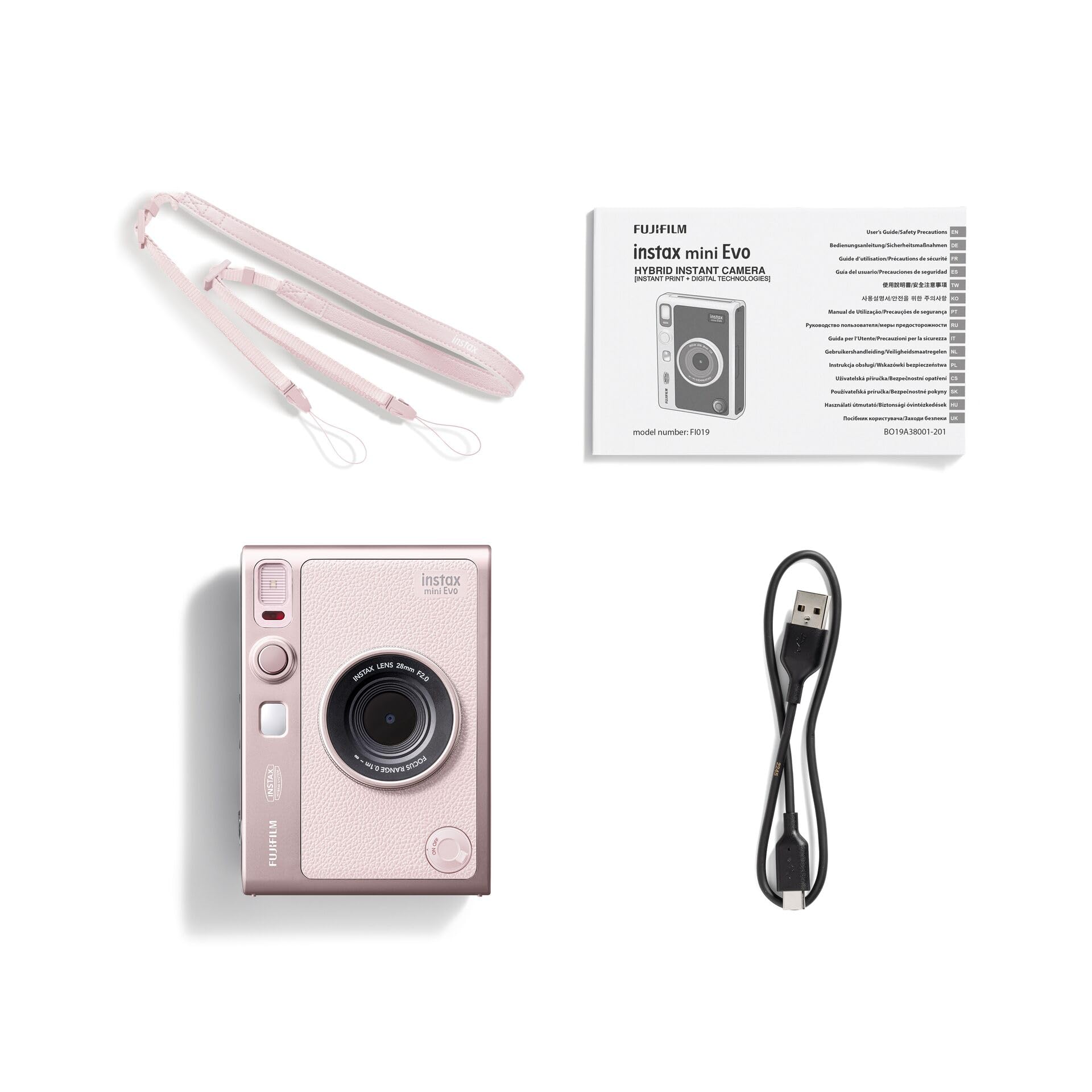 Amazon | instax mini EVO 2-in-1ハイブリッドデジタルカメラとフォト 