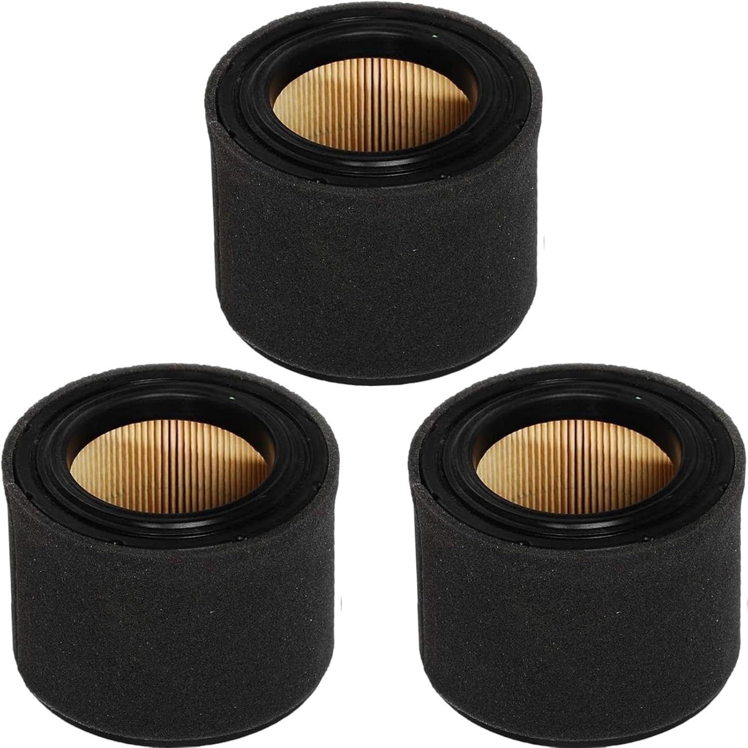 3PCS 11029-0032 Air Filter Combo Fits for Kawasaki FJ180V 4 Stroke Engines Parts Replaces 11029-0019 11029-7023 With Pre Filter
