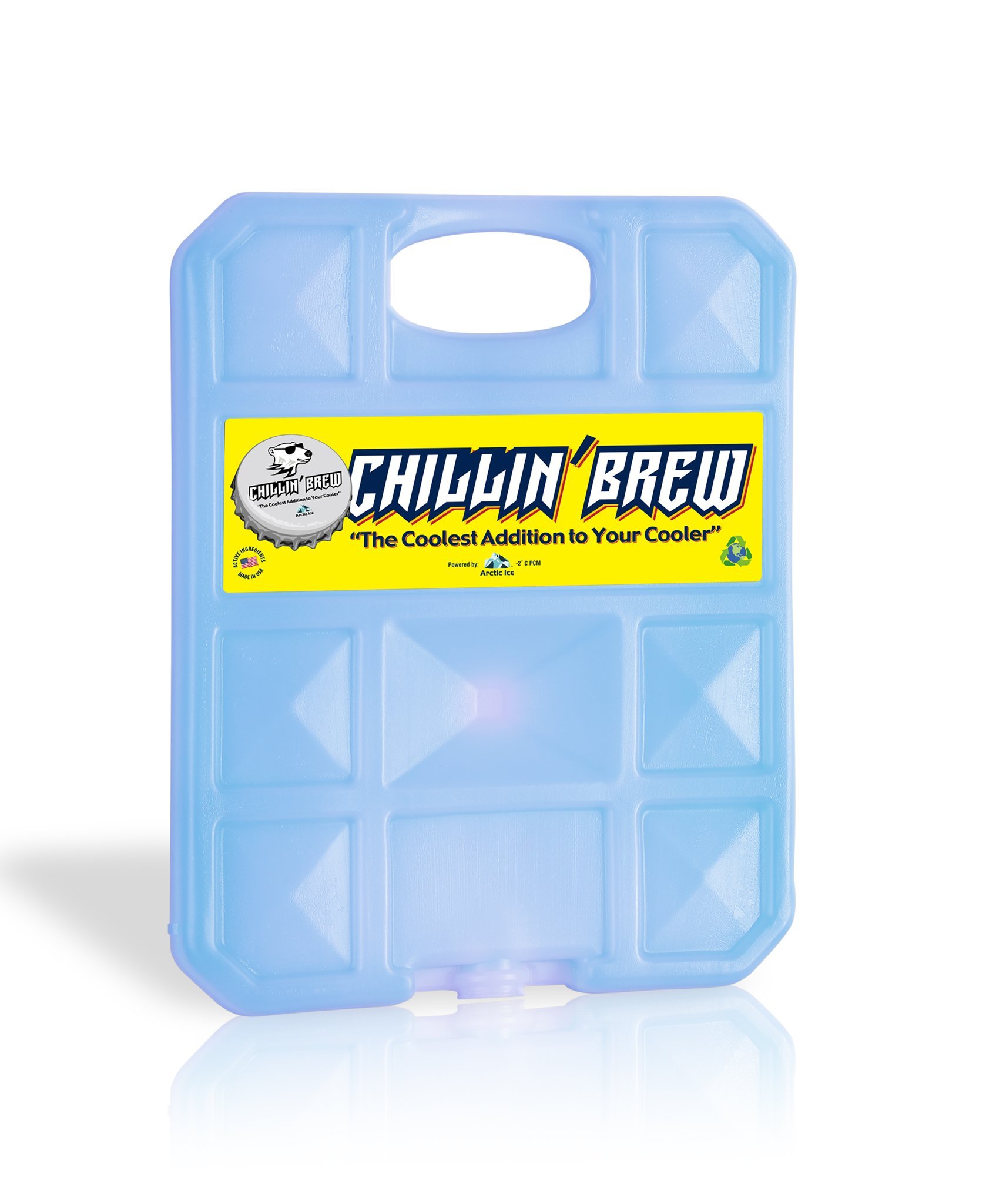 Arctic Ice Chillin Brew Series Reusable Cooler Pack