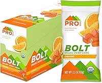 Vista 9 de Probar - Masticables energéticos orgánicos Bolt, explosión de bayas, sin OMG, sin gluten, certificado orgánico USDA, saludable, energía natural