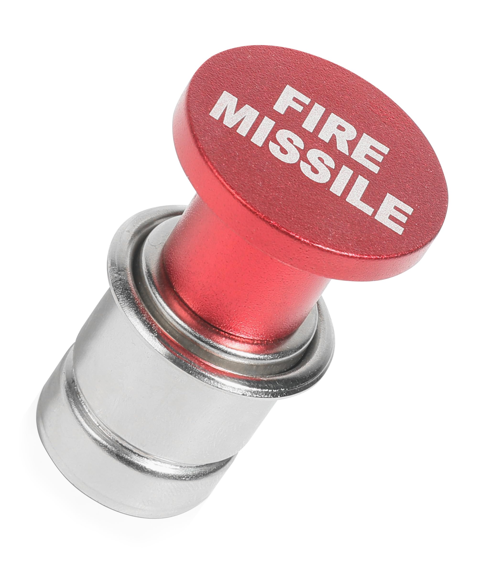 Car Cigarette Lighter,Car Lighter,Car Accessories Fire Missile Cigarette Lighter Plug,Eject Button Cigarette Lighter,12V Anodized Aluminum Cigarette Lighter for Most Car Truck (Fire Missiles)