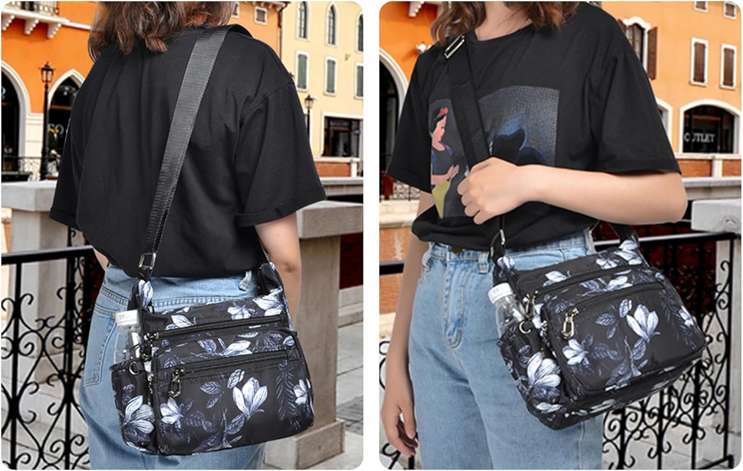 NOTAG Shoulder Bags for Women Nylon Crossbody Bags Waterproof Lightweight Messenger Purses and Handbags | Nylon, Waterproof, Lightweight - Image 2