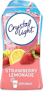 Crystal Light Liquid Strawberry Lemonade Naturally Flavored Drink Mix, 1.62 fl oz Bottle
