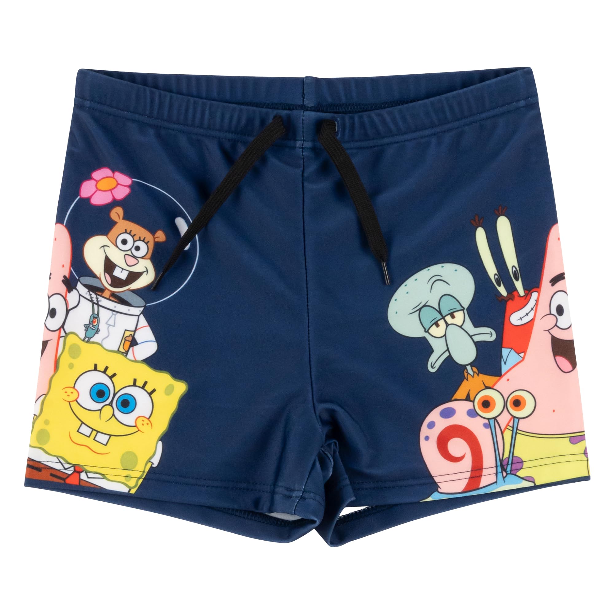 United Labels Spongebob Squarepants Boys Blue Swim Shorts Kids Swim Trunks, blue, 122 cm-128 cm