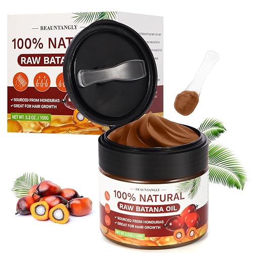 Miniatura 1 de Aceite de batana crudo para el crecimiento del cabello, aprobado por el Dr. Sebi, aceite de batana orgánico sin refinar 100% natural procedente de