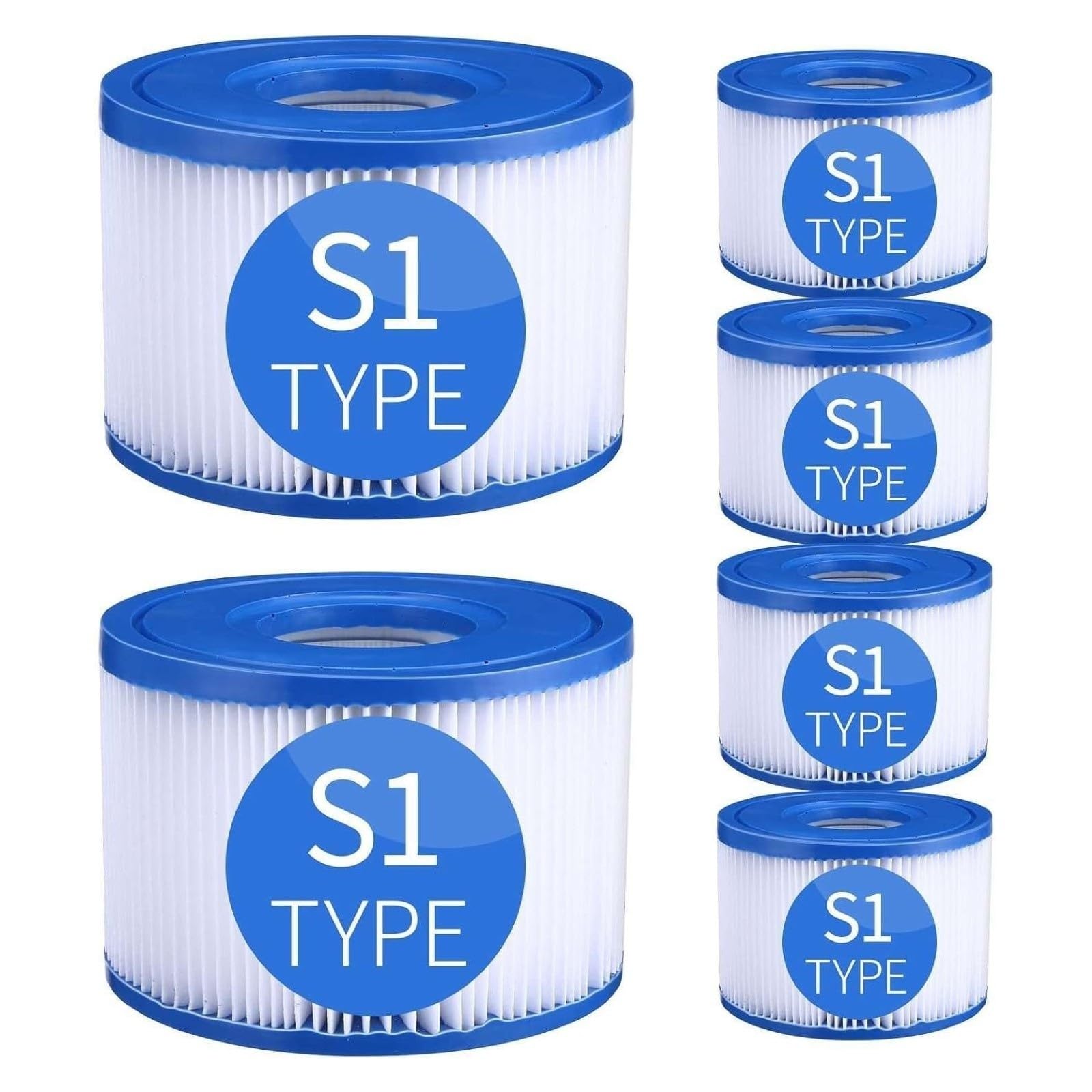 Compatibile con Intex PureSpa S1, filtri for Vasca idromassaggio Pool Spa for JA29001 29001E, 28403E, 28407E, 28443E, 28453E, 28421E, 11692(12pcs)