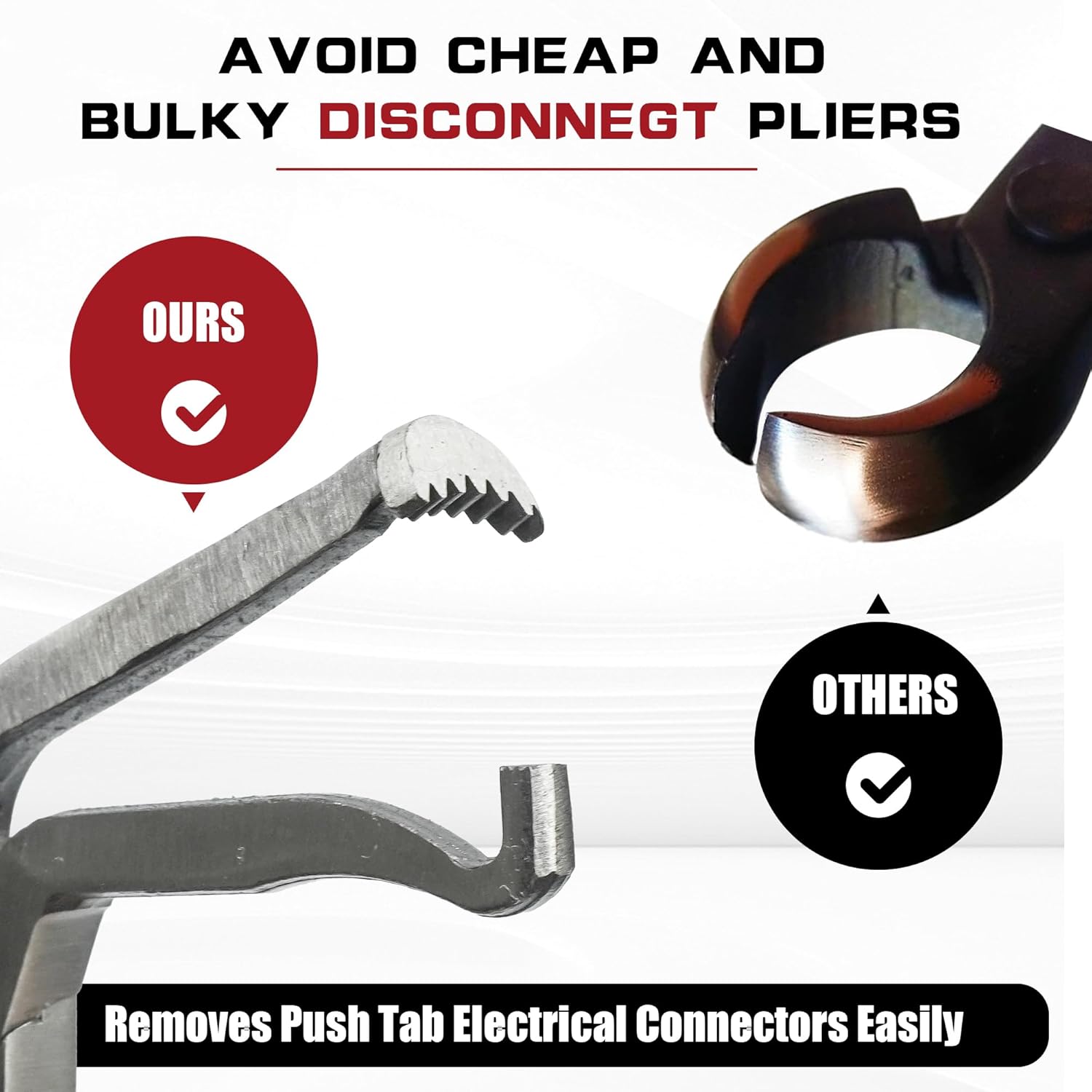 3Pcs 37960 Electrical Disconnect Pliers,37980 Electrical Connector Disconnect Pliers, 60 Degree and 13120 Electrical Connector Separator