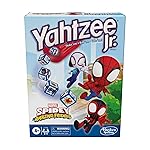 Hasbro Gaming Spidey and His Amazing Friends Yahtzee Jr.Marvel Edition Board Game for Kids, Ages 4 and Up (Amazon Exclusive)
