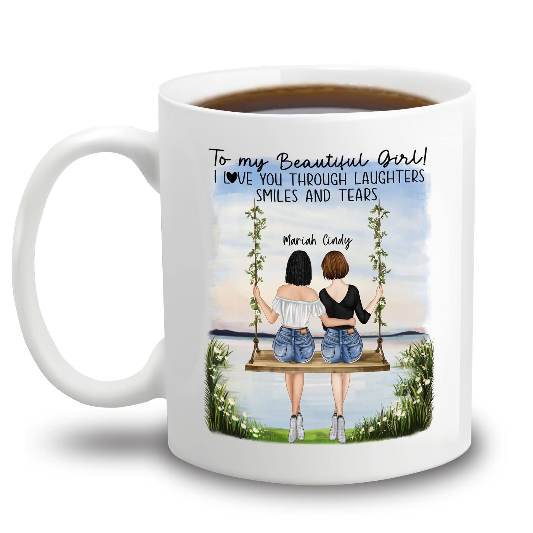 Mug Personalizzata Amicizia Tazza Da Caffè Divertente You're My Favorite -  Ceramica 12oz Tazza Caffè Ceramica 12 Once You're My Favorite Regalo, image size:1800x1800