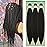 Braiding Hair Pre stretched Black Prestretched Braiding Hair Hypoallergenic Non Toxic Kids Ez Braid Twist Synthetic Knotless