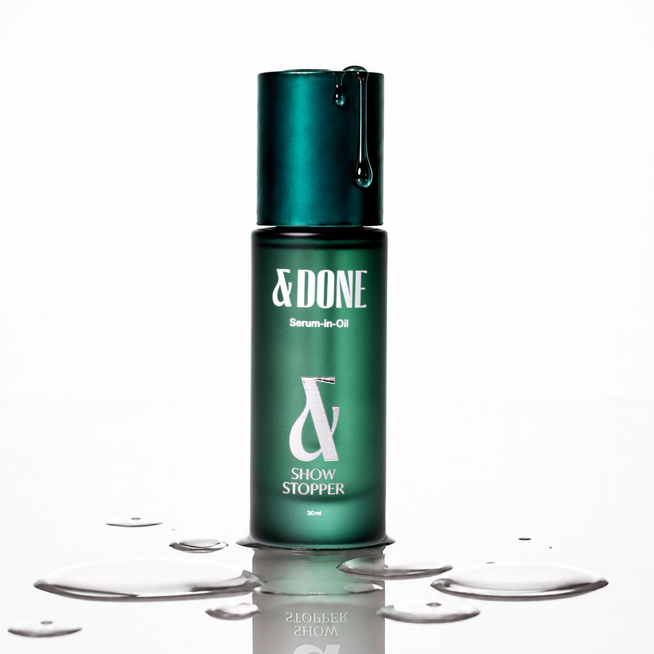 &Done Showstopper Ultralight Serum-in-Oil For Wet & Dry Hair | Argan Oil & Baobab Oil Infused | Frizz Reduction & Styling Serum Suitable For All Hair | Reduces Frizz, Adds Shine & Smooths Hair- 30 m-image-22