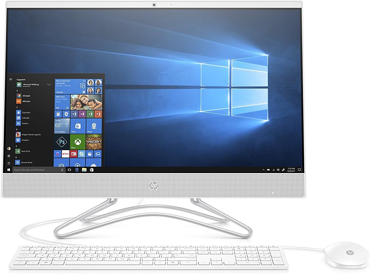 HP Computador multifuncional de 24 polegadas, Intel Core i5-8250U, 12 ...
