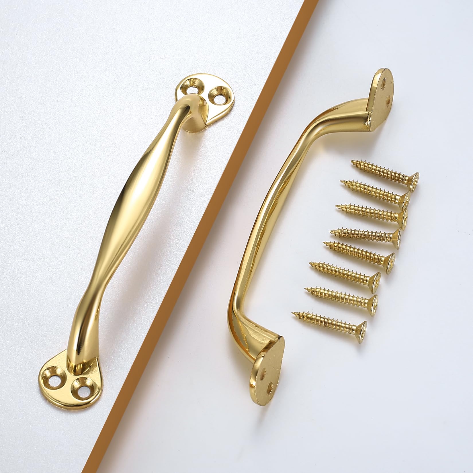 Heozhuyi 4 Pcs Doors Pull Handles, Sliding Barn Door Handles - Image 4