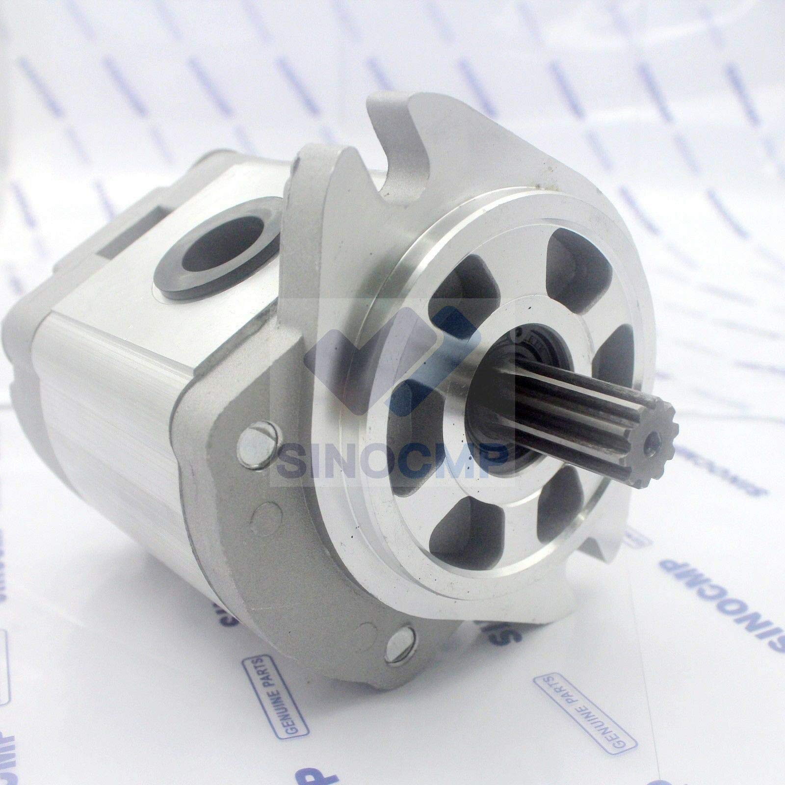 4276918 Ingranaggi Pompa - SINOCMP Idraulica Pompa a Ingranaggi per Hitachi EX100-2 EX120-2 EX200-2 Escavatore Parti, 3 mesi di garanzia
