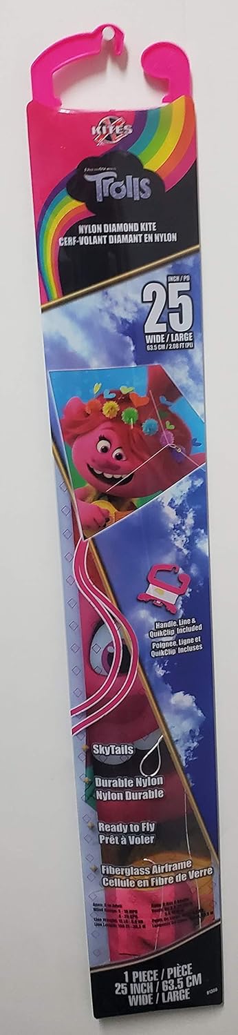 X Kites Licensed Nylon Diamond Kite Assortment Nylon Kite