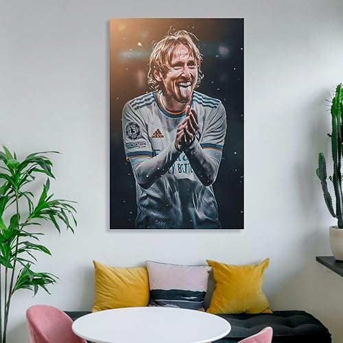 Miniatura 6 de ANDUI Luka Modri - Póster apasionado de atletas famosos del fútbol, leyendas, pintura sobre lienzo, póster de arte de pared, impresión de pergamino,