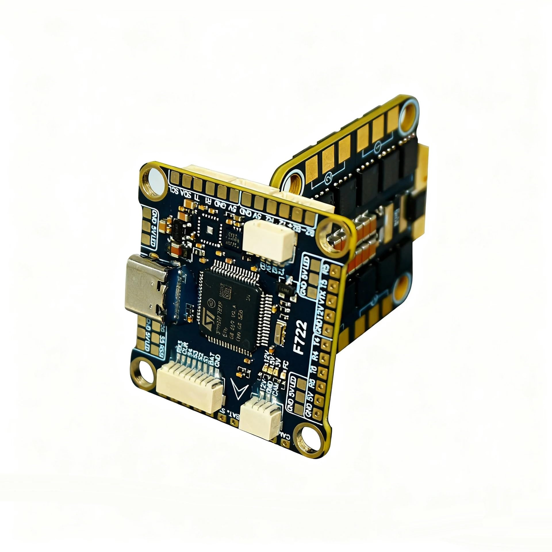 Części do dronów HPXGRC F405/F722 Flight Stack - 55A ESC dla żyroskopu 42688-P, czarna skrzynka 16 MB, Plug-and-Play do wyścigowych dronów FPV (55A ESC)