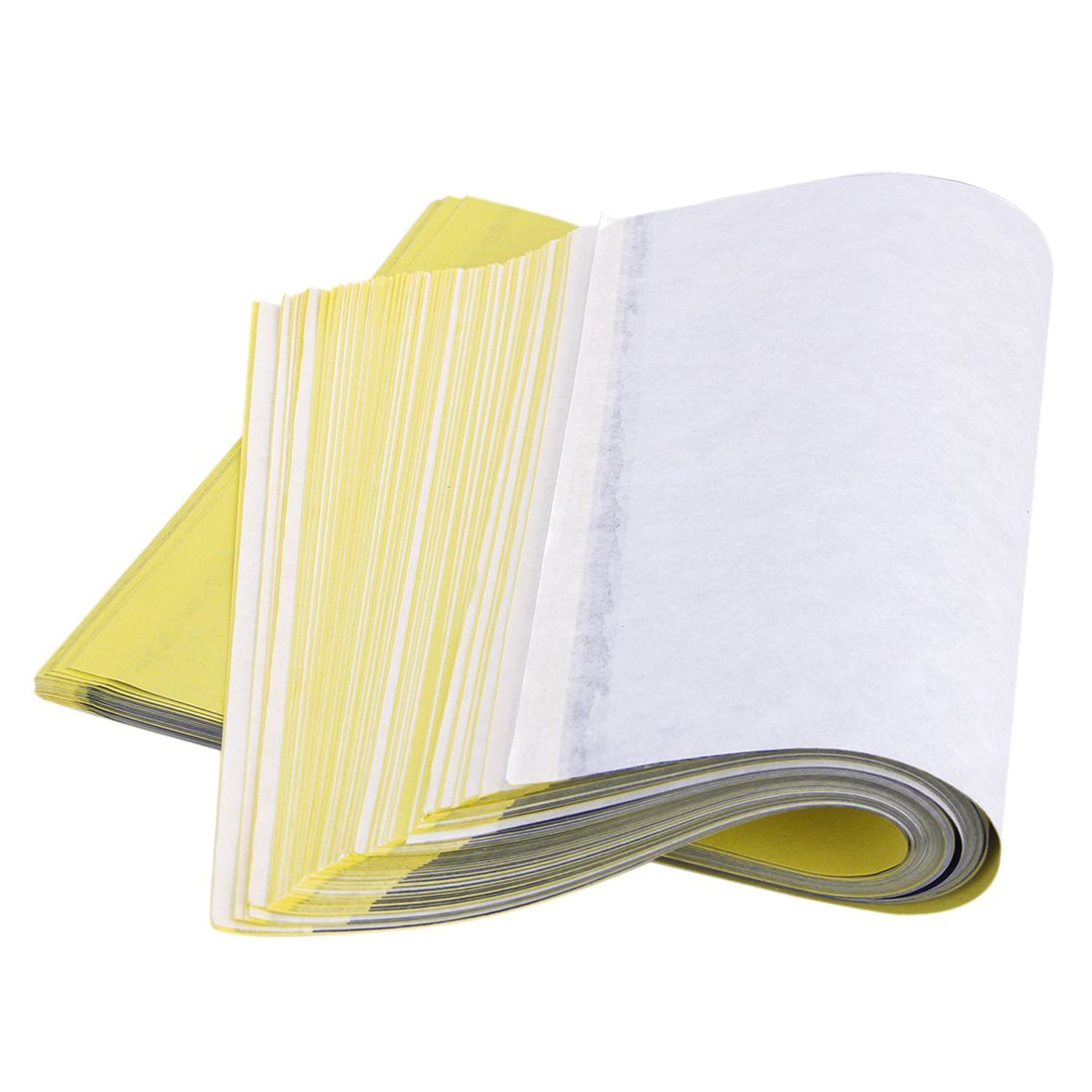 Beyond Dreams® 50 Sheets Tattoo Transfer Paper Stencils Kit for Thermal Tracing | Tattooing Sheet for Temporary Tattoos | Easy Template Copying for Design Practice