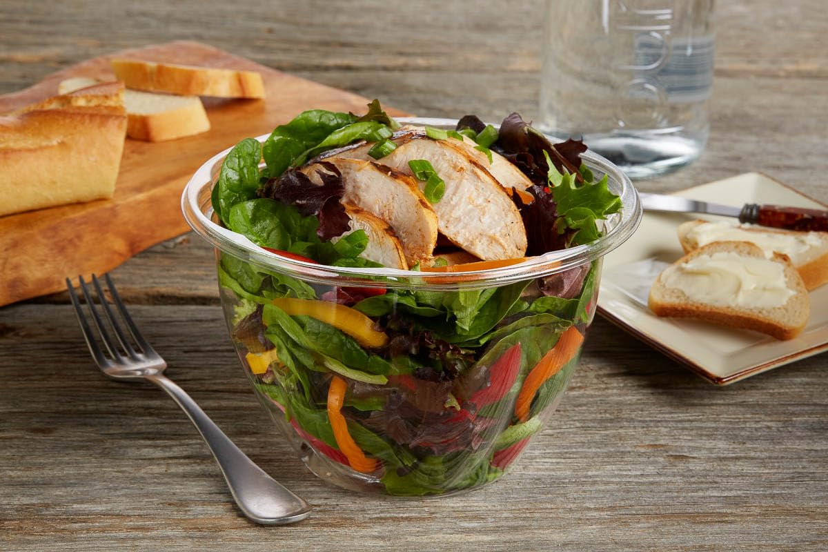 Direct Pack BottleBox Dome Lid for 16 oz Rose Bowl, 5.50D, Clear | 600/Case