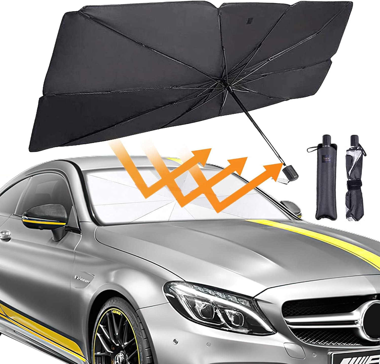 Car Windshield Sun Shade Brella Shield for Car Windshield
