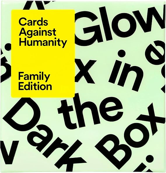 Cards Against Humanity Family Edition: Glow in the Dark Box 300-Card Expansion