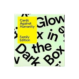 Cards Against Humanity Family Edition: Glow in The Dark Box  300-Card Expansion