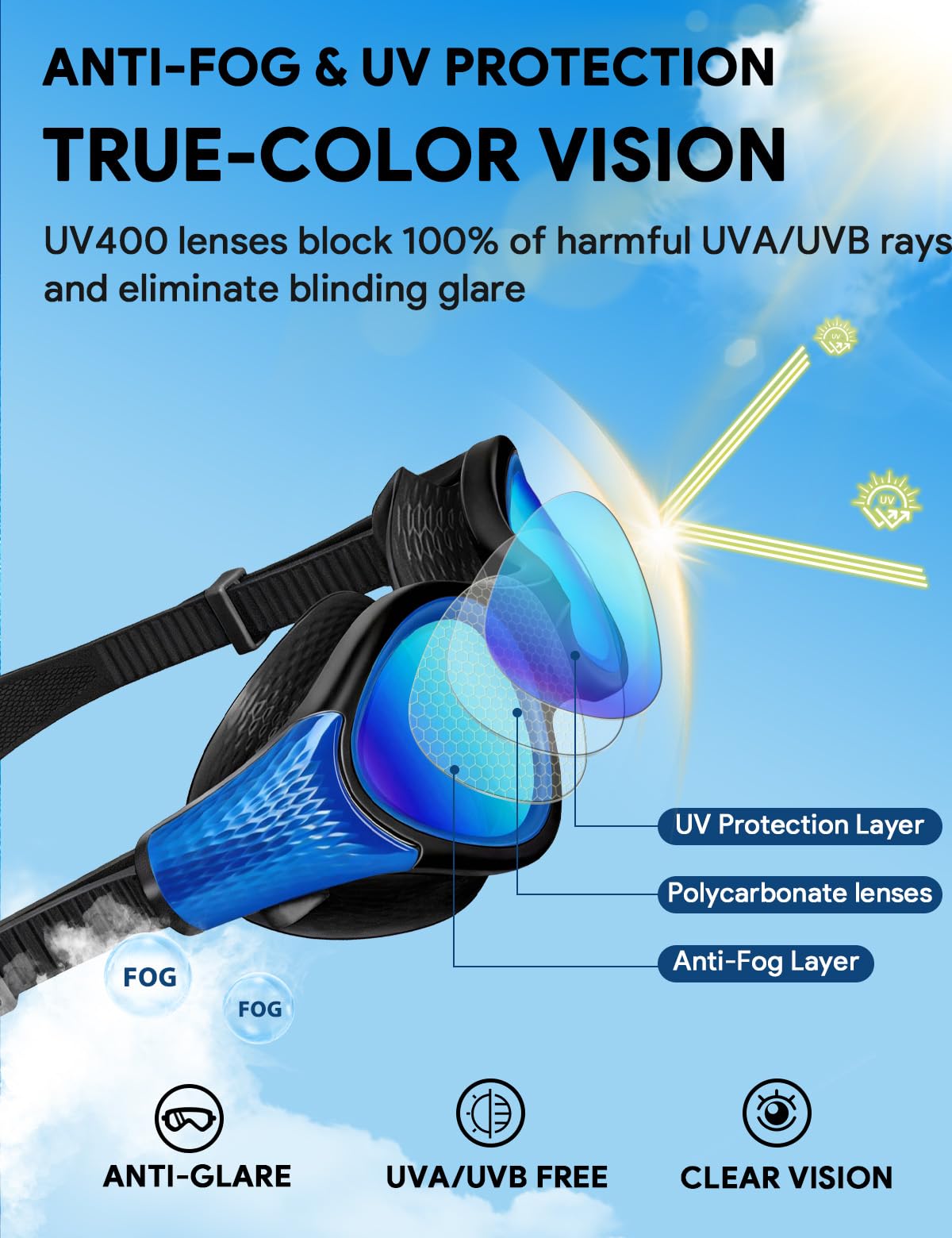 Gafas de natación para adulto 0050