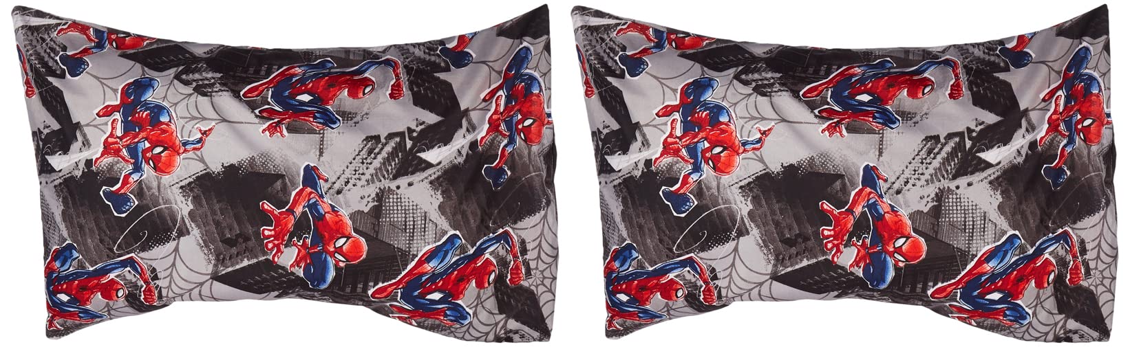 Marvel Spiderman 2 Pillows Set For Kids Super Soft, Fade Resistant Official Marvel Product, Multicolor, 11814, Standard