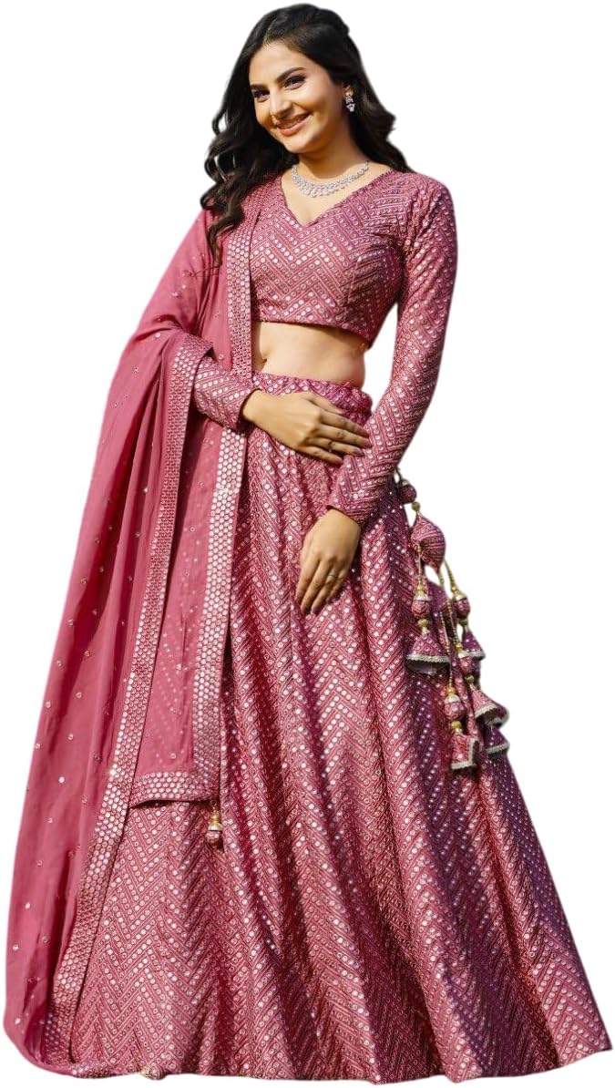new indian Ready to Wear Bollywood Style Bridal-Wedding-Parties Lehenga Choli for Indian Women's And Girl's