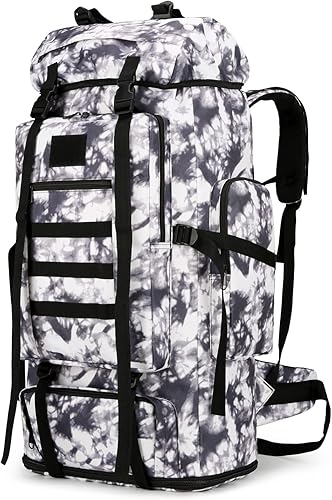 Mochila de senderismo para hombres 70L100L, mochila militar Molle 3 días paquete de asalto para escalada