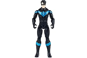 12-Inch Stealth Armor Nightwing Action Figure for Kids