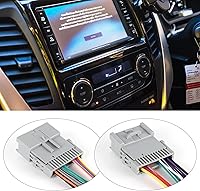 Vista 6 de RED WOLF Arnés de cableado de estéreo Compatible con 2002-2008 GMC Envoy Sierra Chevy Silverado Impala Adaptador de cable de radio de estéreo