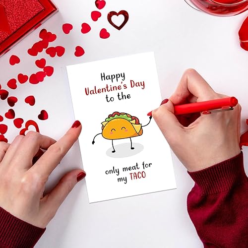 Miniatura 6 de Regalos románticos para el día de San Valentín para él, regalos de San Valentín para hombre, novio, tarjetas del día de San Valentín para marido,