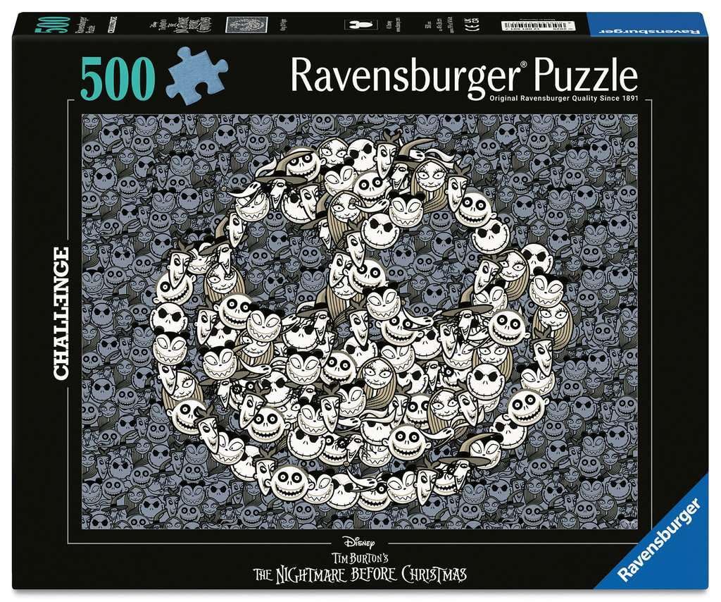 Ravensburger Women's The Nightmare Before Christmas 500 Piece Jigsaw Puzzle